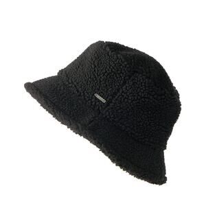 Furry Winter Bucket Hat - Organic Cotton Mens Chemo Cap Faux Sherpa Teddy